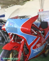 1983 Ducati TT1 Side: Left side of the 1983 750cc Ducati TT1. 1983 Ducati TT1 Side: Left side of the 1983 750cc Ducati TT1.